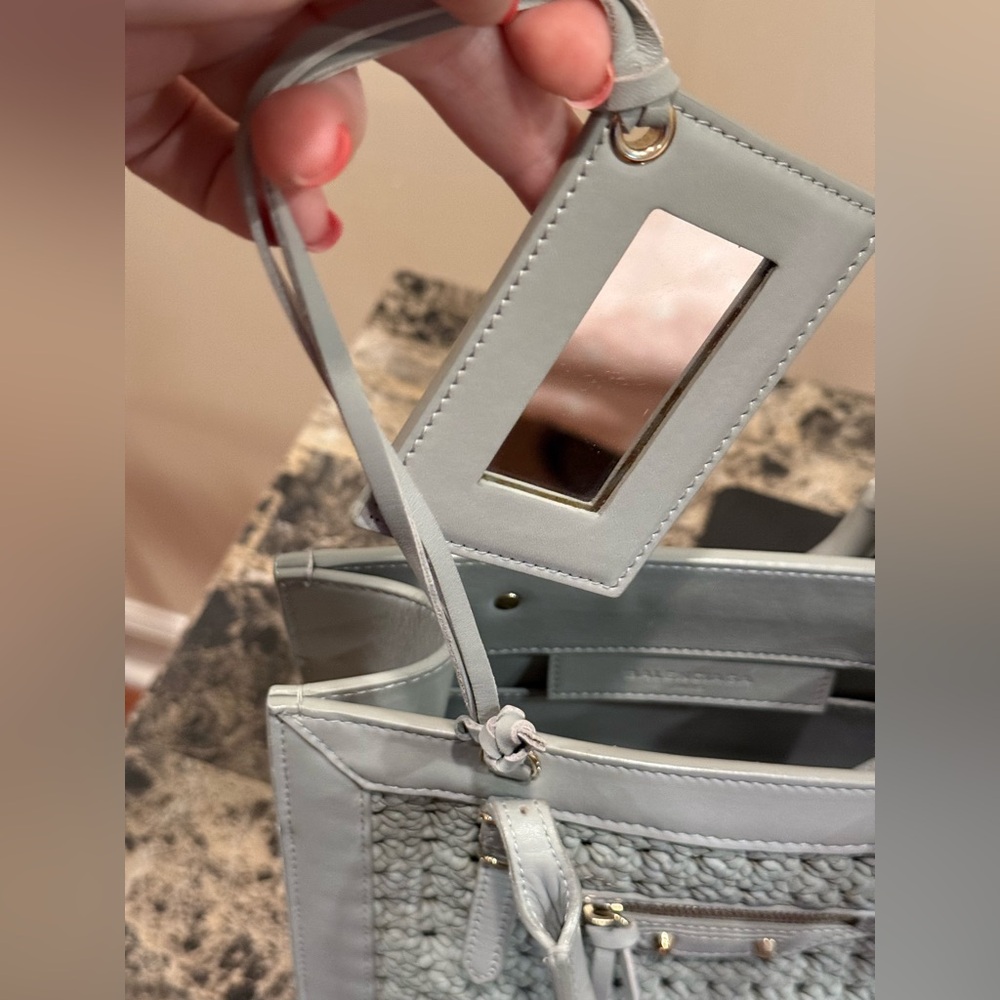 Balenciaga Leather Mini Papier 2way Bag - Picture 9 of 15